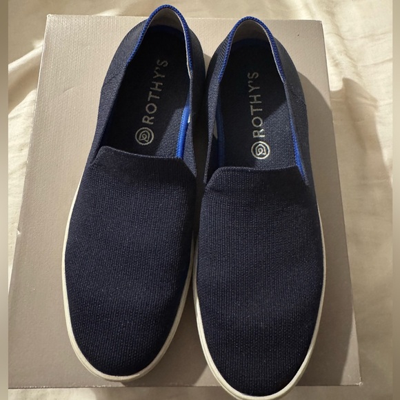 Rothy's woman Dark Blue Slip-On Loafers - Picture 1 of 2